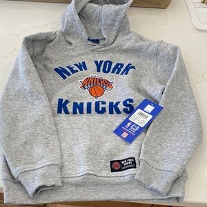 New York Knicks Gray Kids Hoodie - NBA Team Pullover